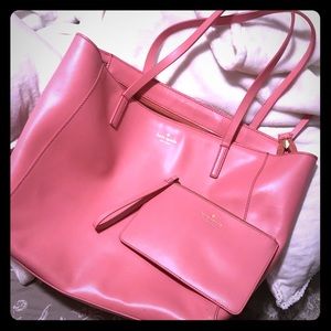 Authentic Kate spade purse and wristlet